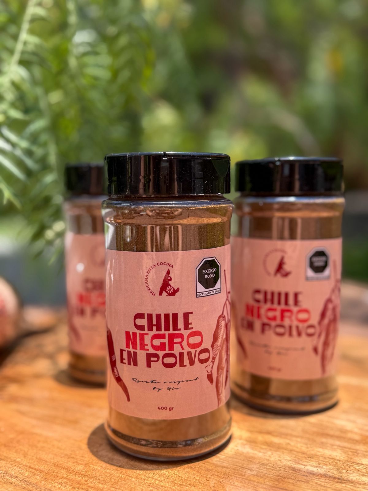 Chile Negro En Polvo