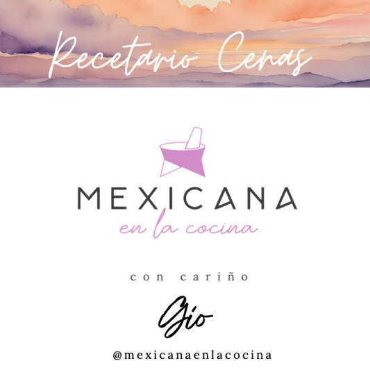 Recetario de cenas