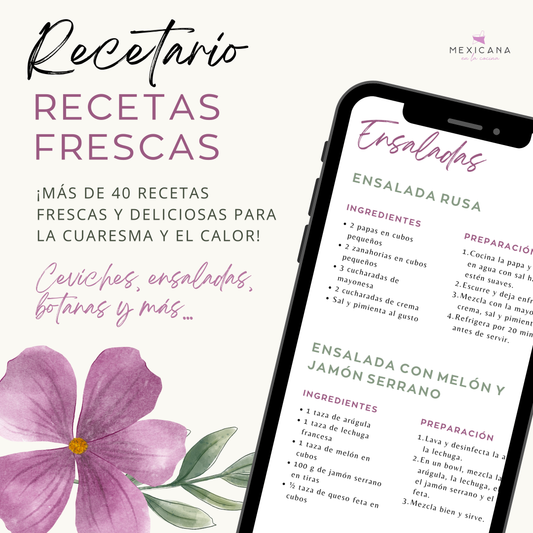 Recetas Frescas