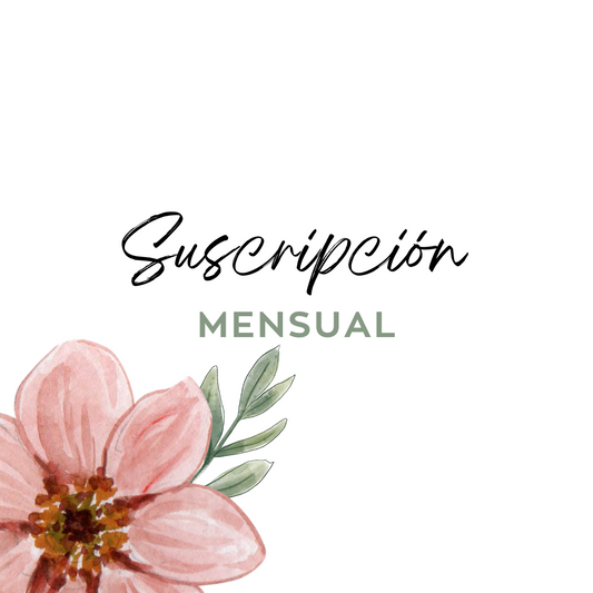 Suscripción mensual - blog