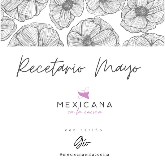 Recetario Mayo 2025