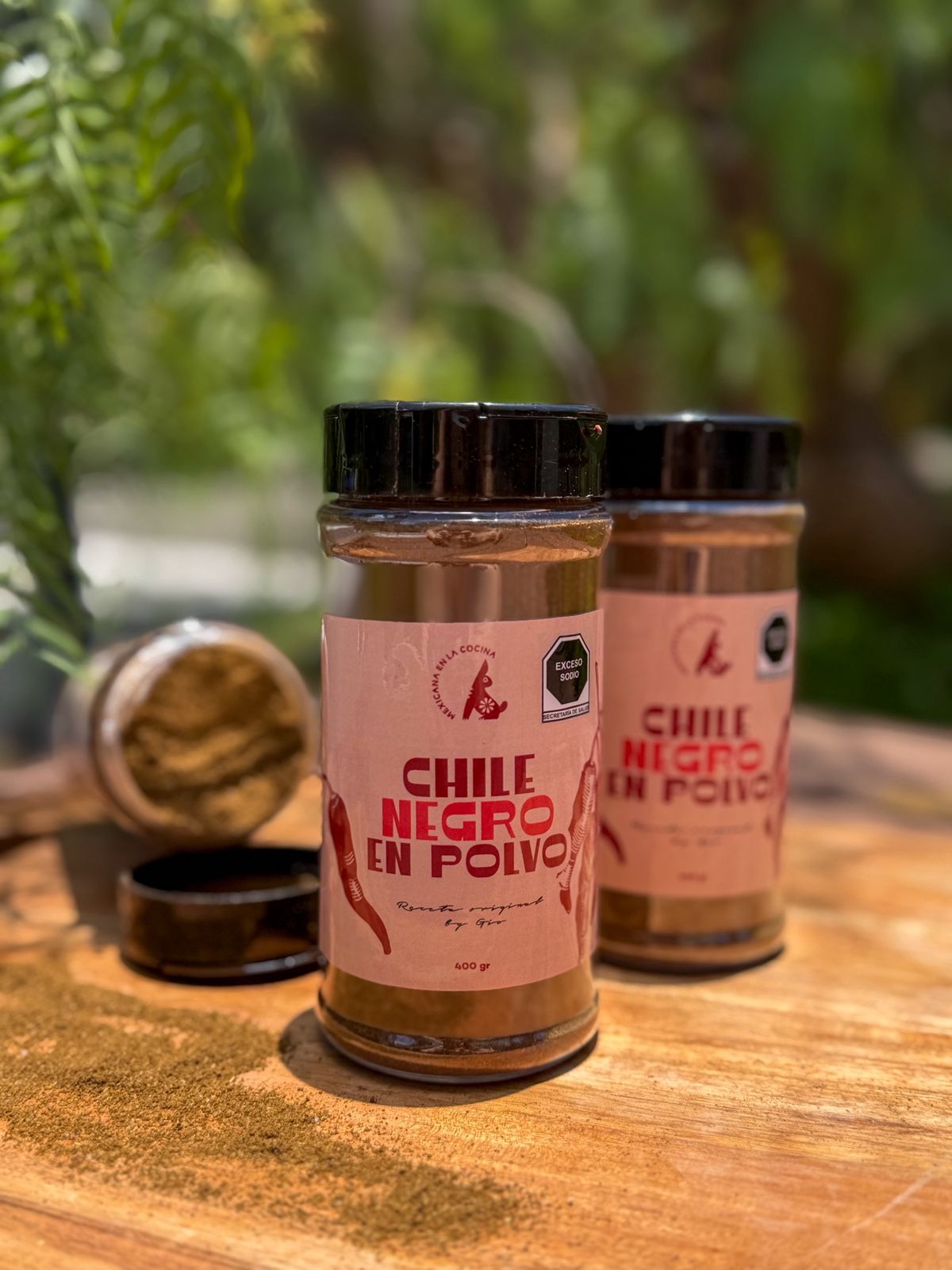 Chile Negro En Polvo
