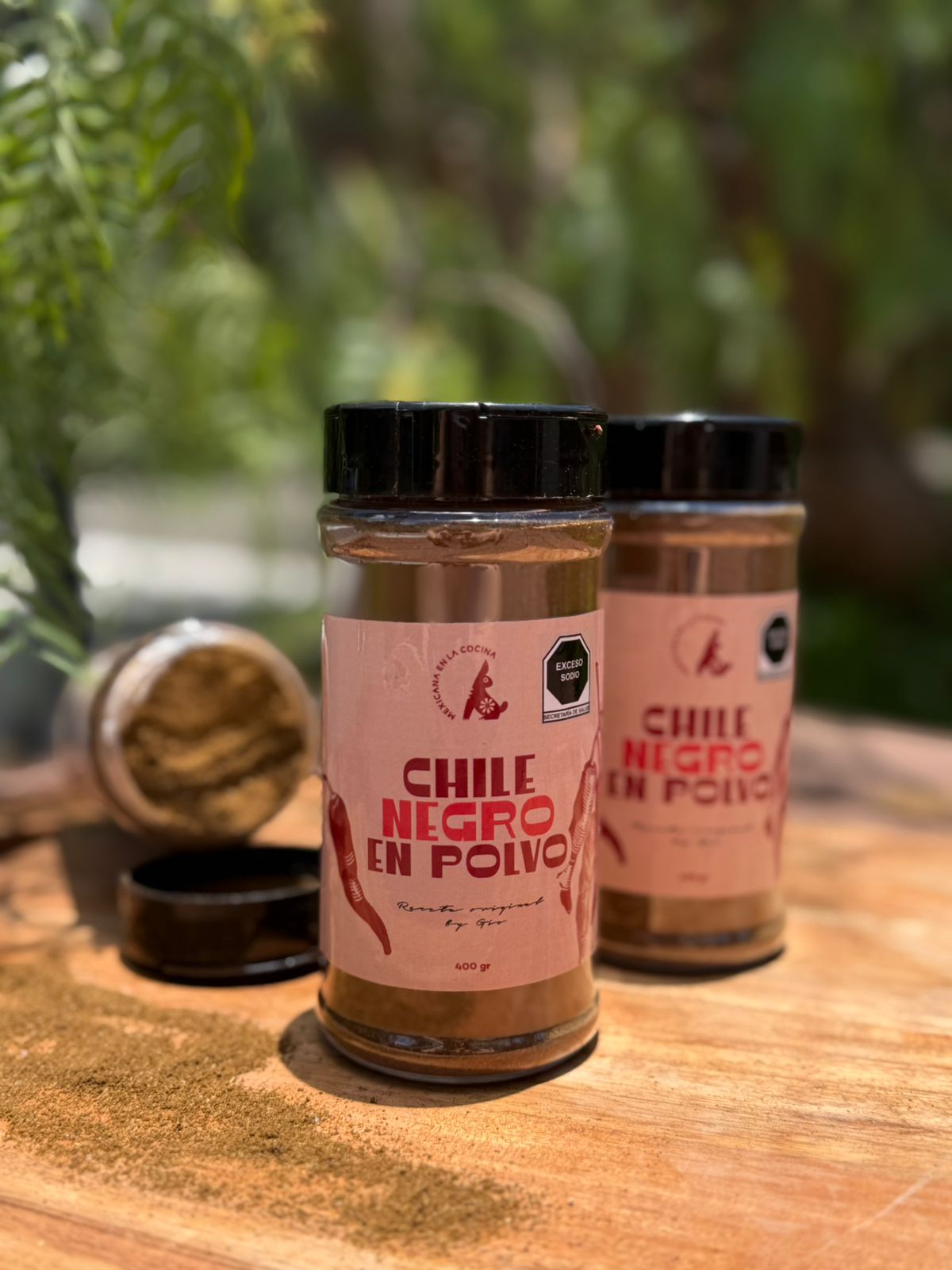Chile Negro En Polvo